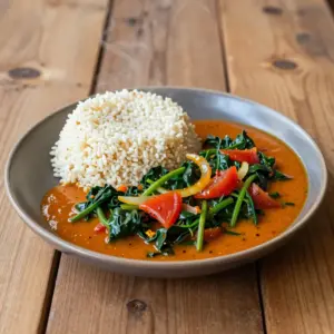 Nationalgericht Burkina Faso: Sauce Feuille (Rezept)