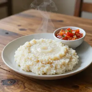 Nationalgericht Burundi: Mealie-Meal Pap (Rezept)