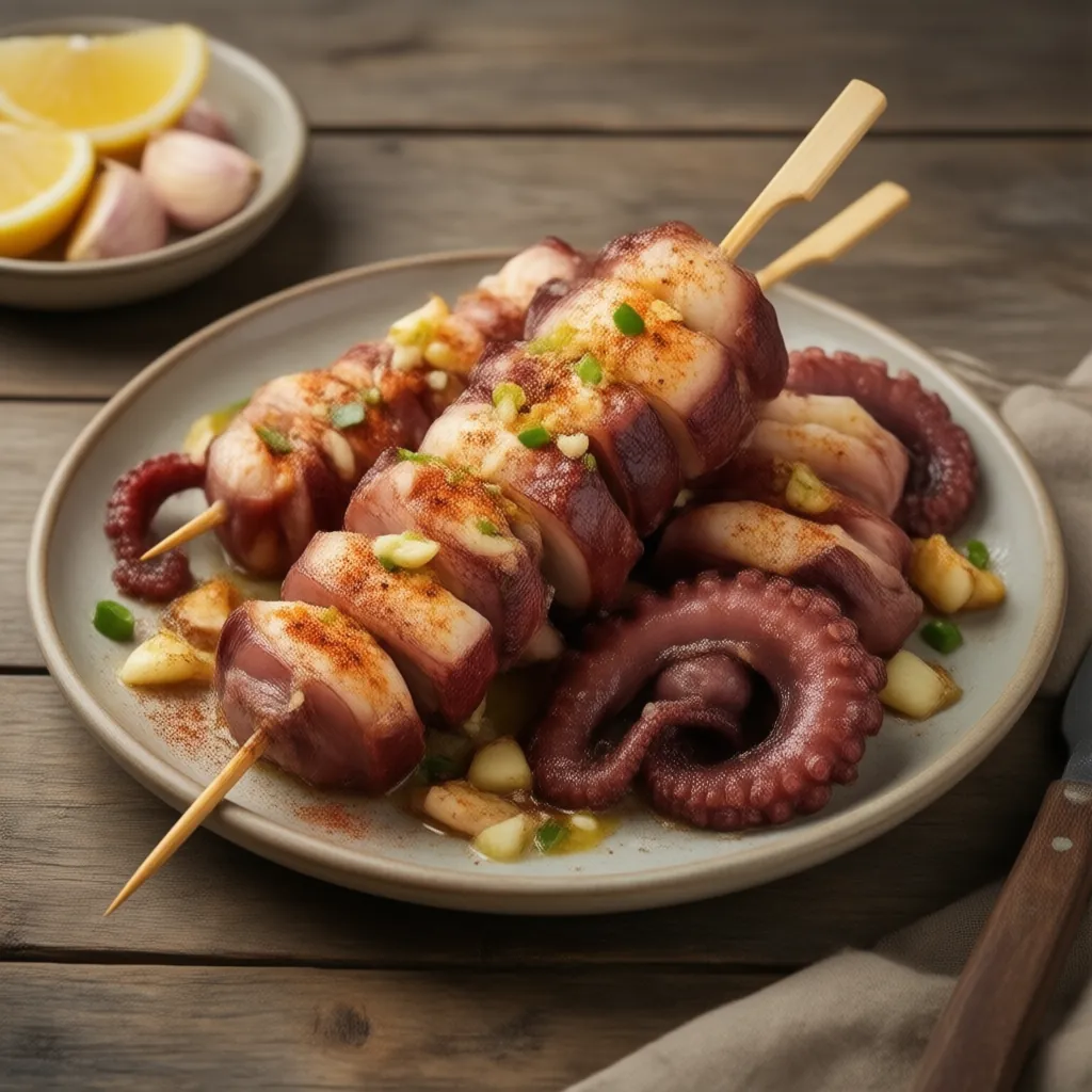 Nationalgericht Chile: Varas de Pulpo a la Parrilla (Rezept)