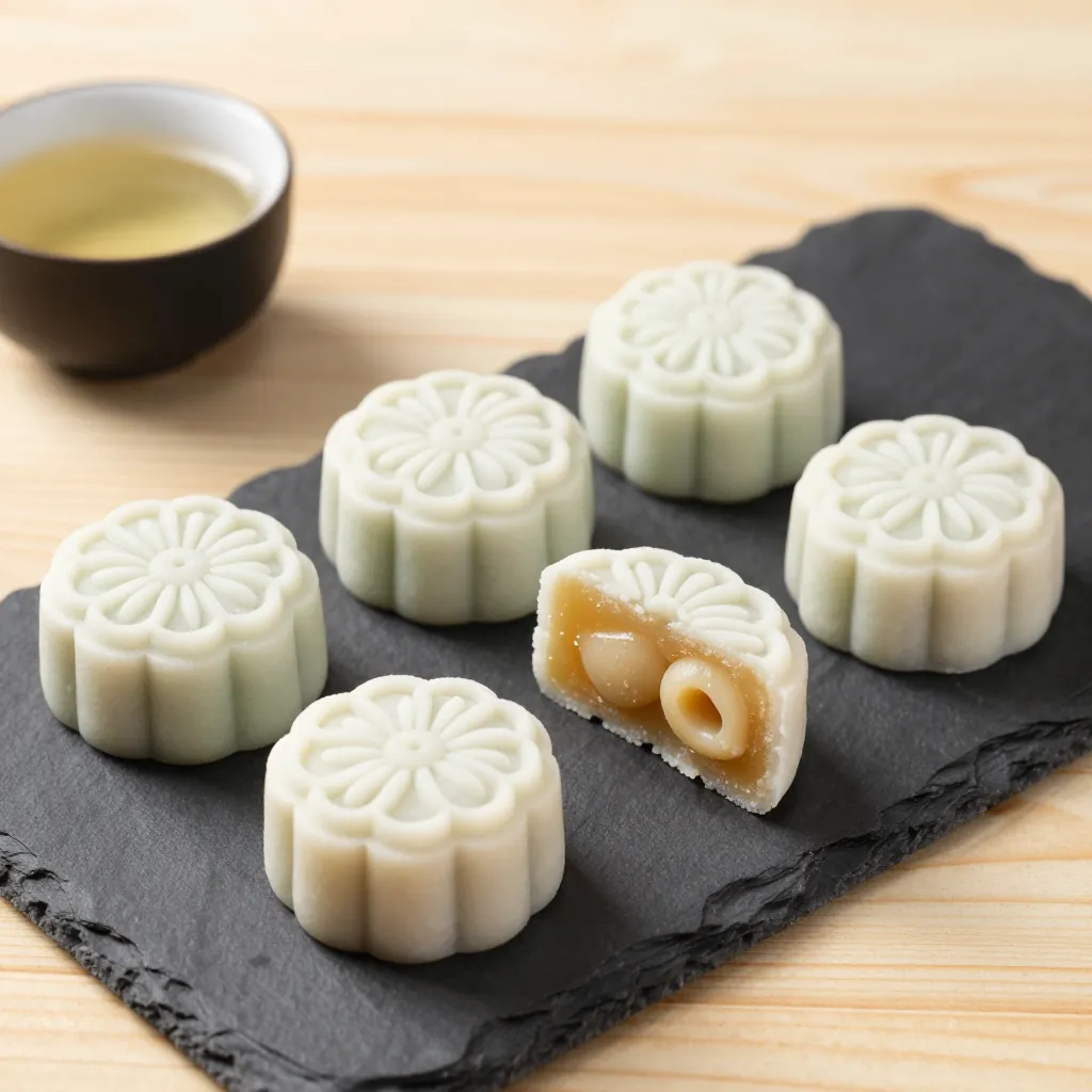 Nationalgericht China: Schneehaut-Mondkuchen (Rezept)