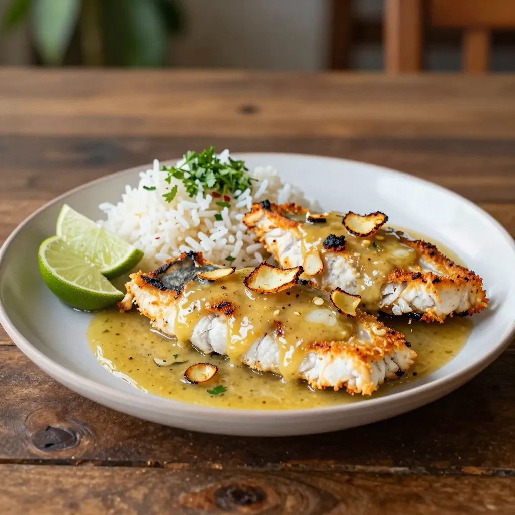 Nationalgericht Costa Rica: Pescado al Mojo de Ajo (Rezept)