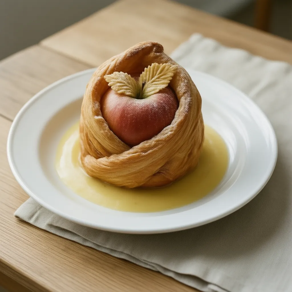 Nationalgericht Deutschland: Apfel im Schlafrock (Rezept)