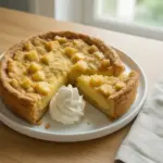 Nationalgericht Deutschland: Apfelkuchen mit Pudding (Rezept) Nationalgericht Deutschland: Apfelkuchen mit Pudding (Rezept)