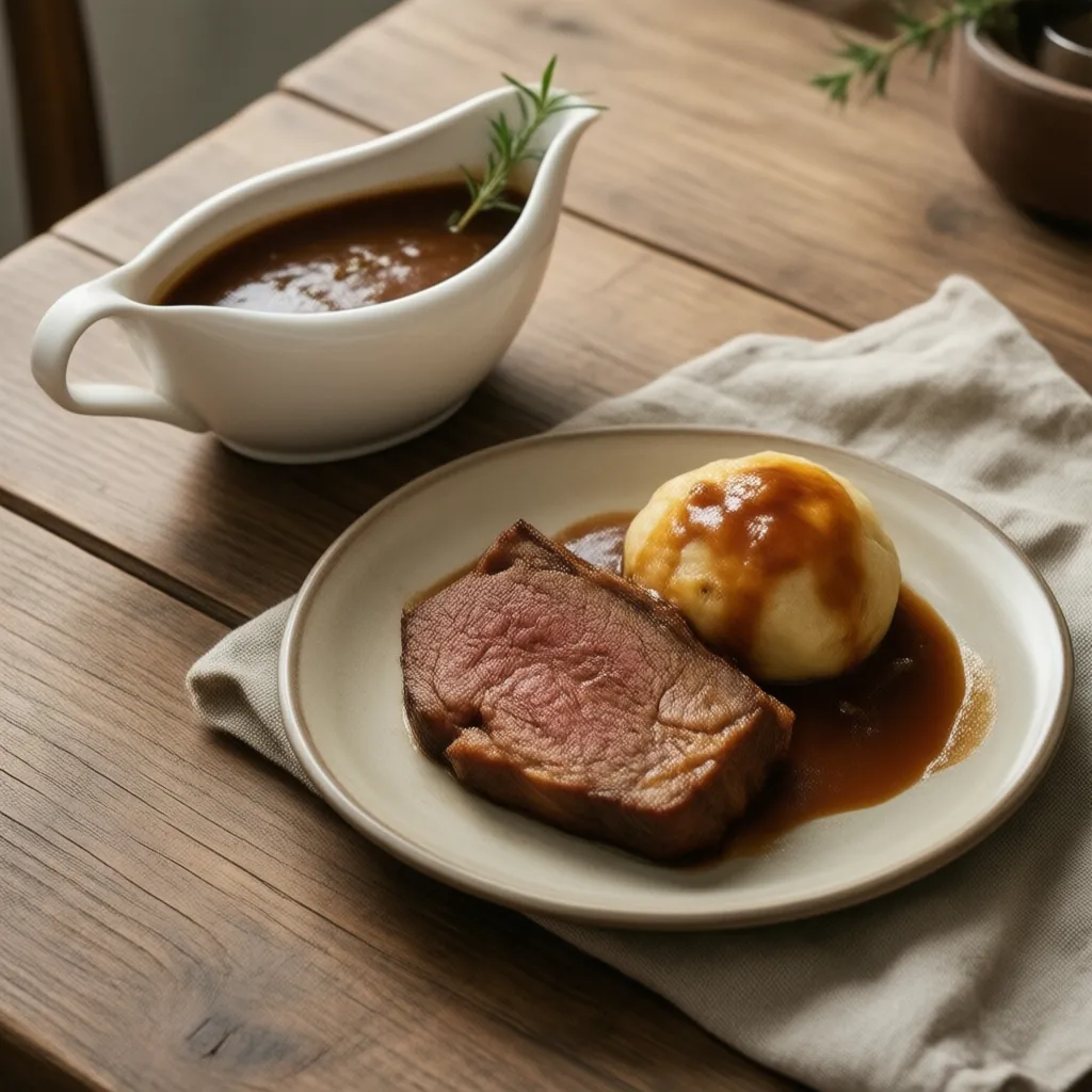 Nationalgericht Deutschland: Bratensoße (Rezept)