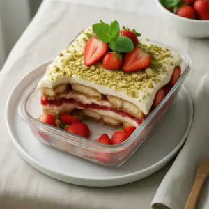 Nationalgericht Deutschland: Erdbeer-Tiramisu (Rezept)