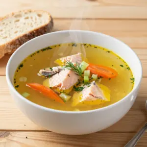 Nationalgericht Deutschland: Fischsuppe mit Safran (Rezept)