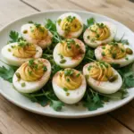 Nationalgericht Deutschland: Gefüllte Eier (Rezept) Nationalgericht Deutschland: Gefüllte Eier (Rezept)