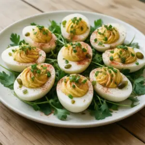 Nationalgericht Deutschland: Gefüllte Eier (Rezept)