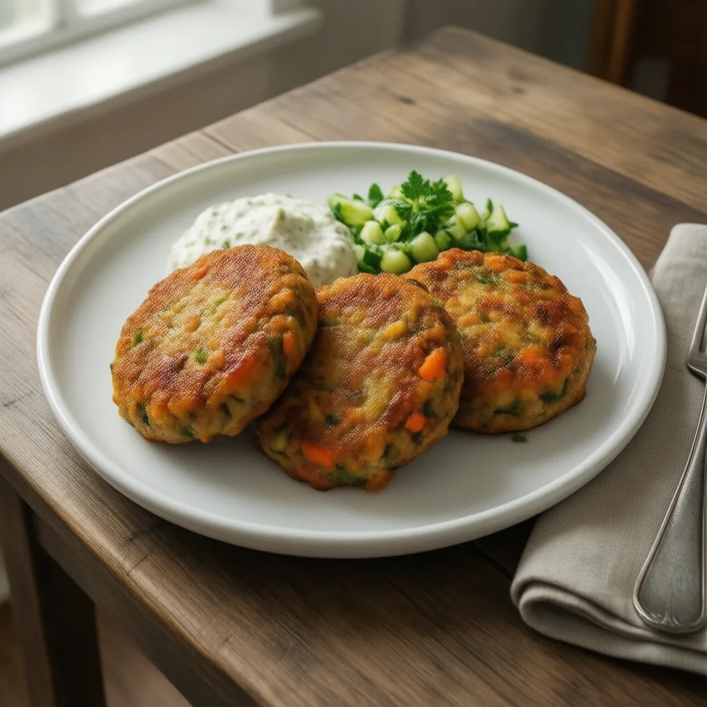 Nationalgericht Deutschland: Gemüsefrikadellen (Rezept)
