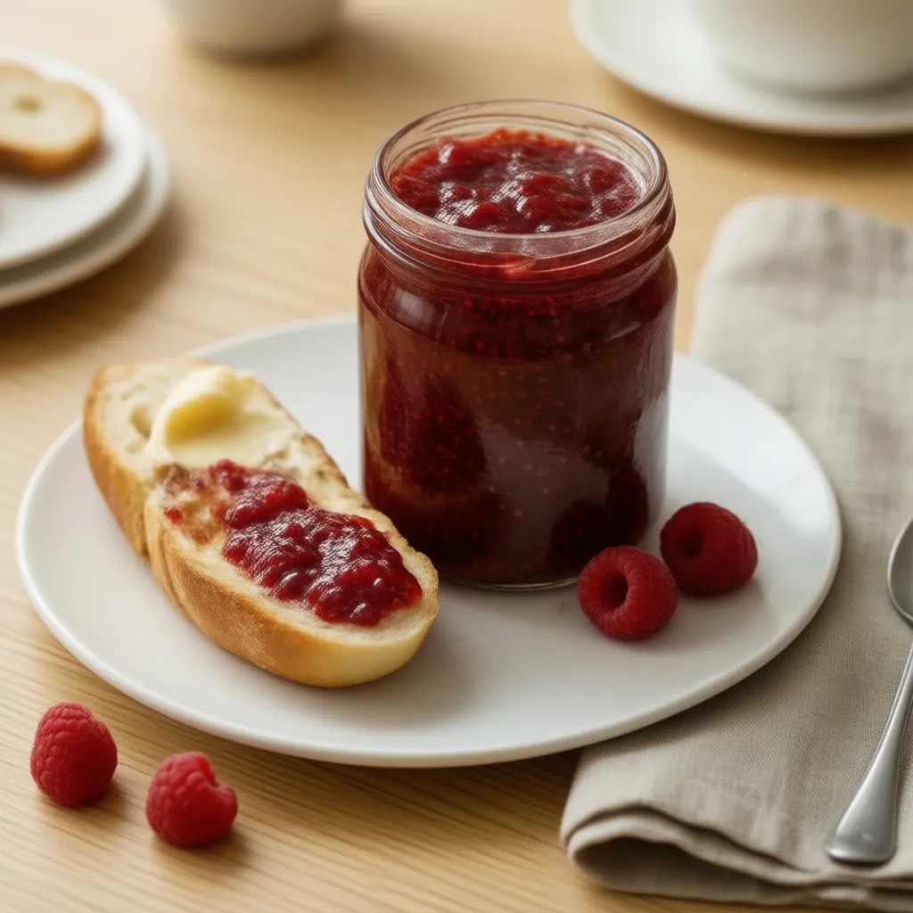 Nationalgericht Deutschland: Himbeermarmelade (Rezept)