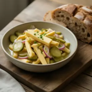 Nationalgericht Deutschland: Käsesalat (Rezept)