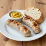 Nationalgericht Deutschland: Kalbsbratwurst (Rezept) Nationalgericht Deutschland: Kalbsbratwurst (Rezept)