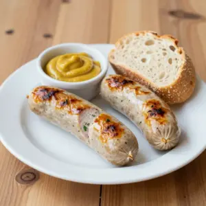 Nationalgericht Deutschland: Kalbsbratwurst (Rezept)