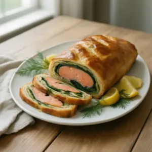 Nationalgericht Deutschland: Lachs im Blätterteig (Rezept)