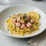Nationalgericht Deutschland: Lachsnudeln (Rezept) Nationalgericht Deutschland: Lachsnudeln (Rezept)