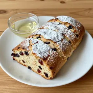 Nationalgericht Deutschland: Mandelstollen (DDR Rezept)