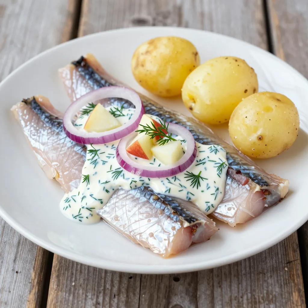Nationalgericht Deutschland: Matjesfilet (Rezept) Nationalgericht Deutschland: Matjesfilet (Rezept)
