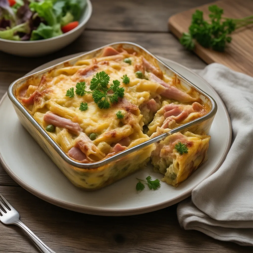 Nationalgericht Deutschland: Nudelauflauf (Rezept)