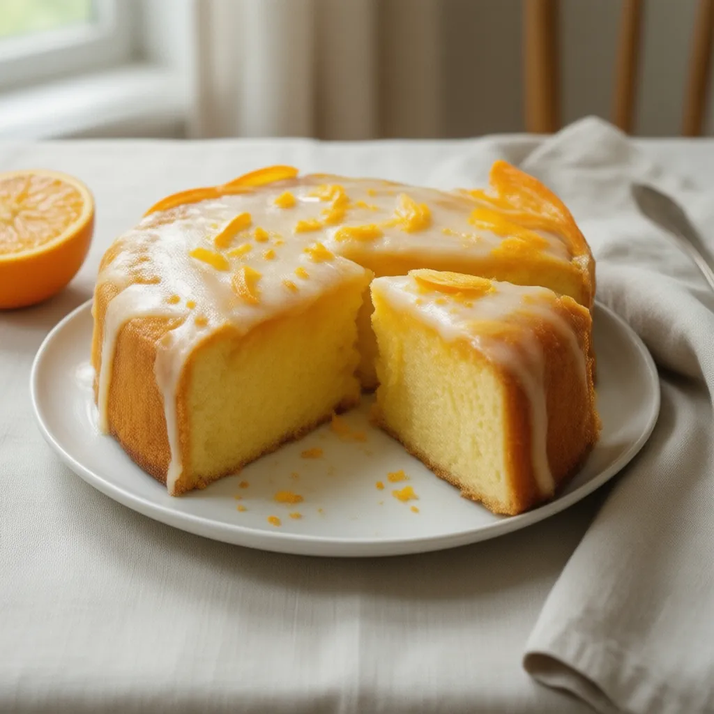 Nationalgericht Deutschland: Orangenkuchen (Rezept)
