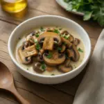 Nationalgericht Deutschland: Rahmchampignons (Rezept) Nationalgericht Deutschland: Rahmchampignons (Rezept)
