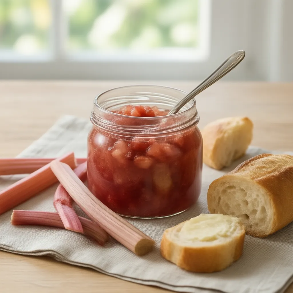Nationalgericht Deutschland: Rhabarbermarmelade (Rezept)