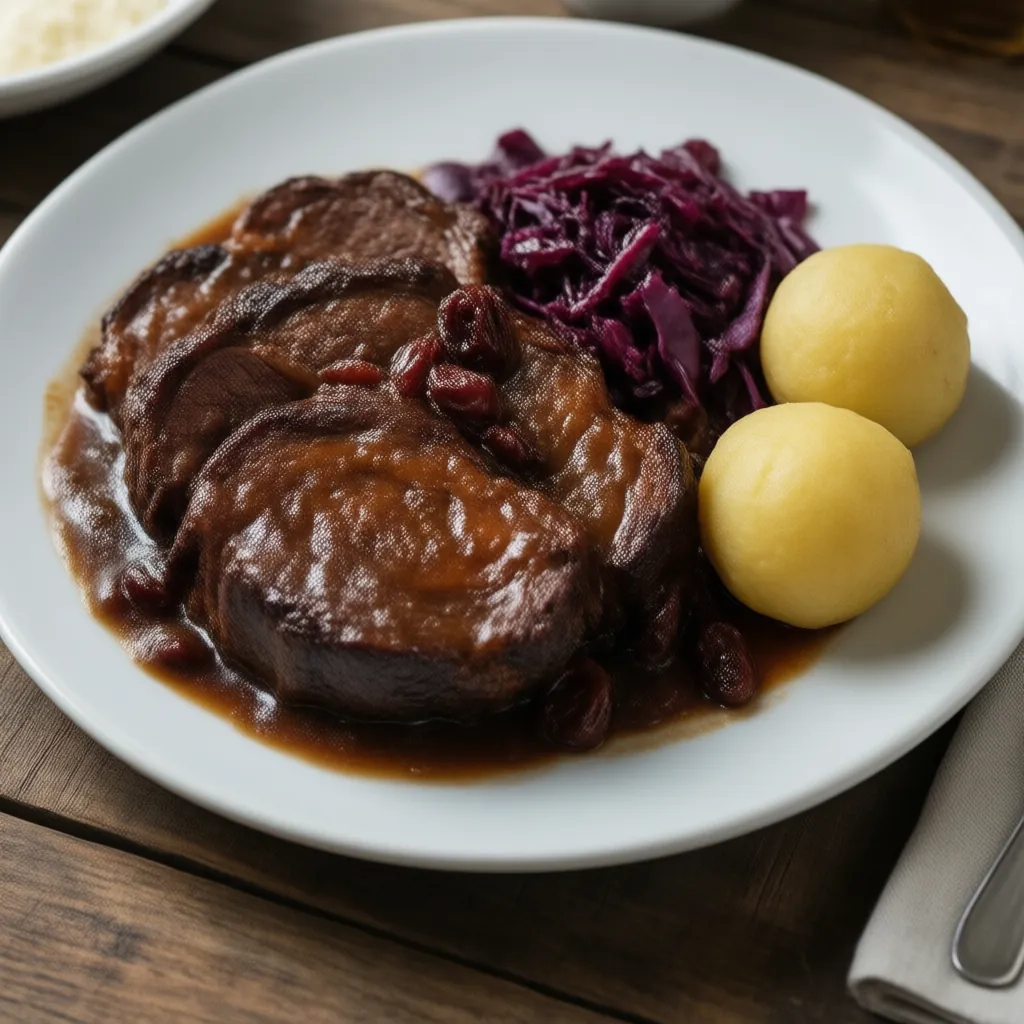 Nationalgericht Deutschland: Rheinischer Sauerbraten (Rezept)
