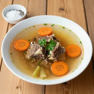 Nationalgericht Deutschland: Rinderkraftbrühe (Rezept)