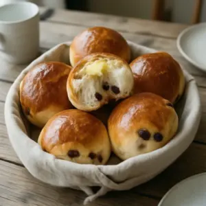 Nationalgericht Deutschland: Rosinenbrötchen (Rezept)