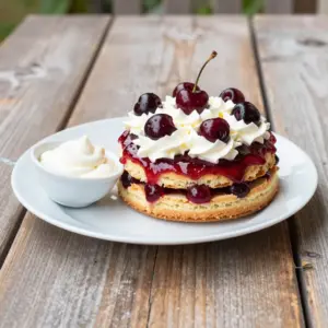 Nationalgericht Deutschland: Rotkäppchen Torte (Rezept) Nationalgericht Deutschland: Rotkäppchen Torte (Rezept)