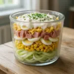 Nationalgericht Deutschland: Schichtsalat (Rezept) Nationalgericht Deutschland: Schichtsalat (Rezept)