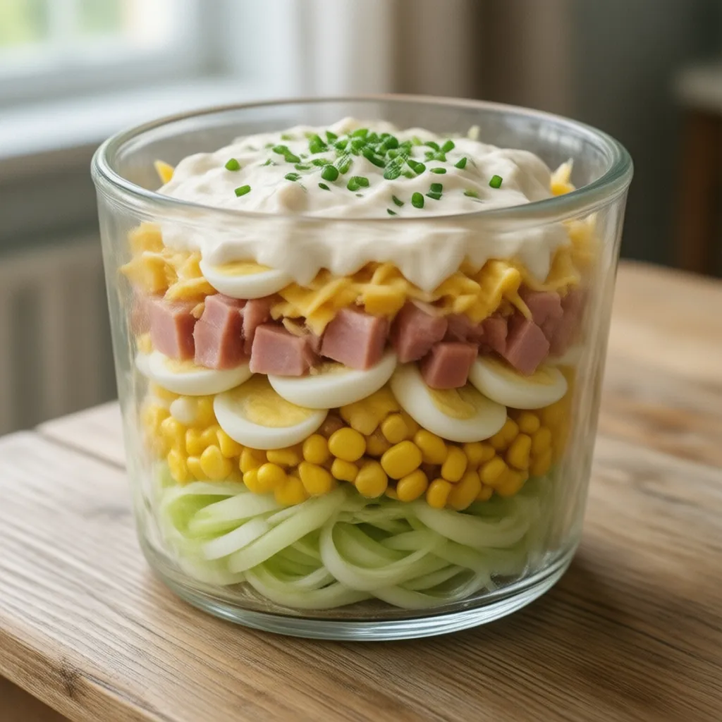 Nationalgericht Deutschland: Schichtsalat (Rezept)
