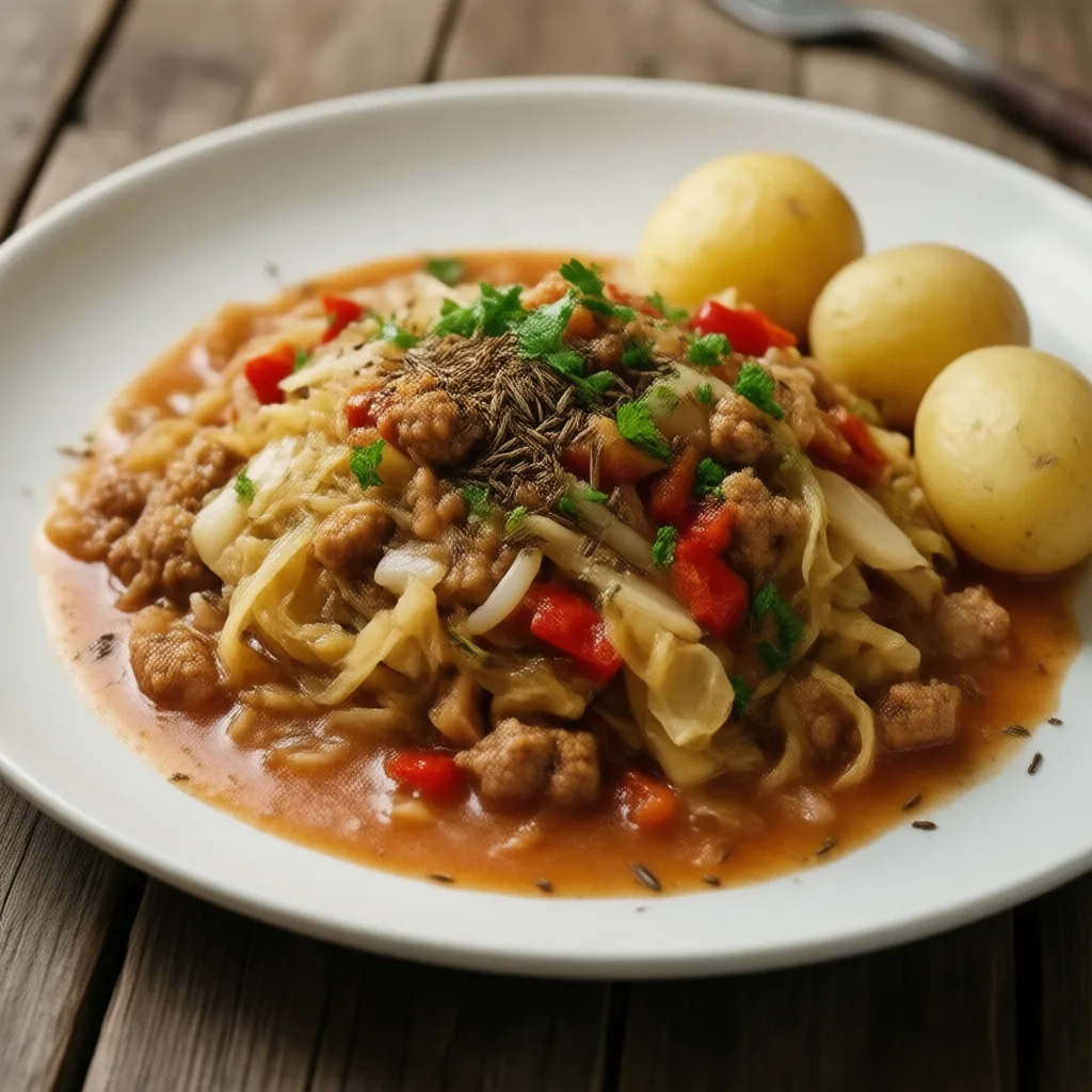Nationalgericht Deutschland: Schmorkohl (DDR Rezept)