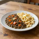 Nationalgericht Deutschland: Schwäbische Linsen mit Spätzle (Rezept) Nationalgericht Deutschland: Schwäbische Linsen mit Spätzle (Rezept)