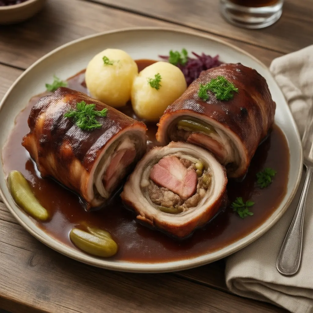 Nationalgericht Deutschland: Schweinerouladen (Rezept)
