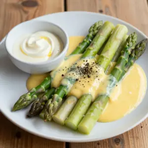 Nationalgericht Deutschland: Spargel mit Sauce Hollandaise (Rezept)