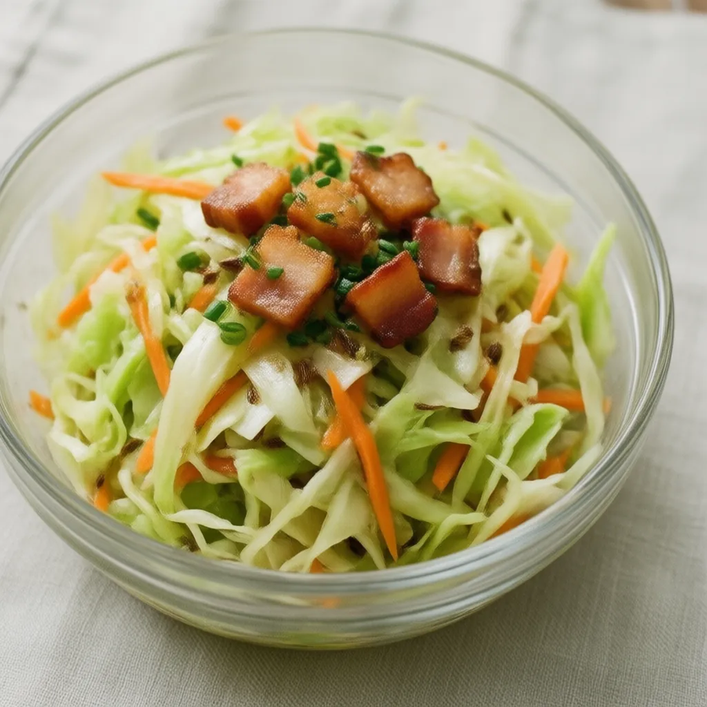 Nationalgericht Deutschland: Spitzkohlsalat (Rezept)