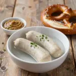 Nationalgericht Deutschland: Weißwurst mit süßem Senf (Rezept)
