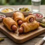 Nationalgericht Deutschland: Würstchen im Schlafrock (Rezept) Nationalgericht Deutschland: Würstchen im Schlafrock (Rezept)