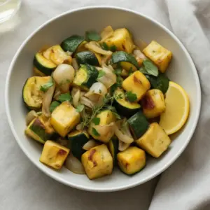 Nationalgericht Deutschland: Zucchinigemüse (Rezept)