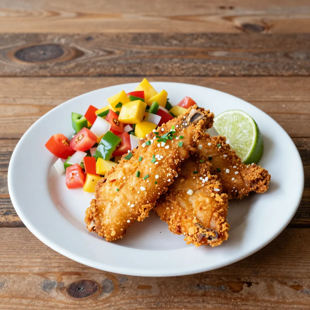 Nationalgericht Dominica: Dominica Fried Fish (Rezept)