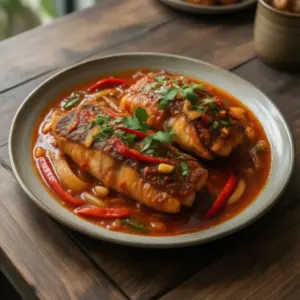 Nationalgericht Dominikanische Republik: Pescado en Salsa (Rezept)