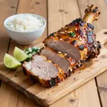 Nationalgericht Dominikanische Republik: Pierna de Cerdo Asada (Rezept)