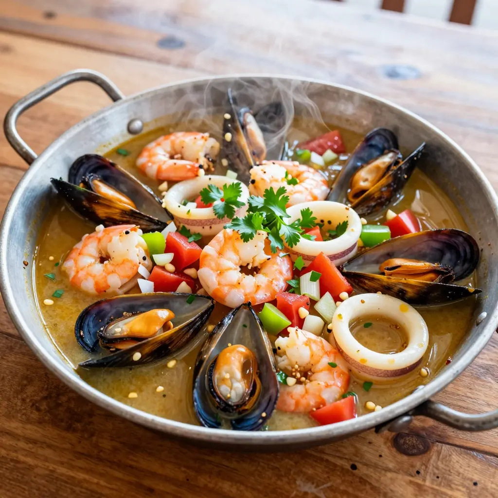 Nationalgericht Ecuador: Paila de mariscos (Rezept)