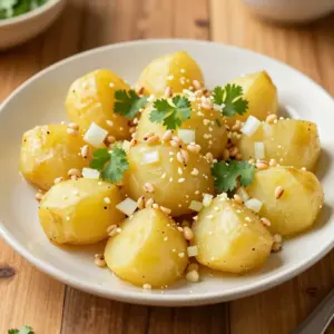 Nationalgericht Ecuador: Papas con mote (Rezept)