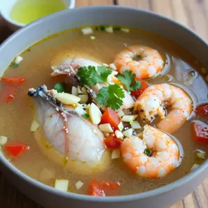 Nationalgericht Ecuador: Sopa de Mariscos (Rezept)