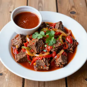 Nationalgericht El Salvador: Carne en Salsa Criolla (Rezept)