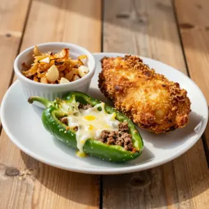 Nationalgericht El Salvador: Chiles rellenos (Rezept)