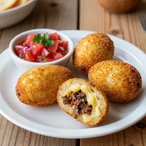 Nationalgericht El Salvador: Papas rellenas (Rezept)