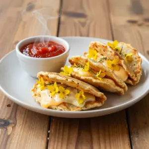 Nationalgericht El Salvador: Pupusas de Queso y Loroco (Rezept)