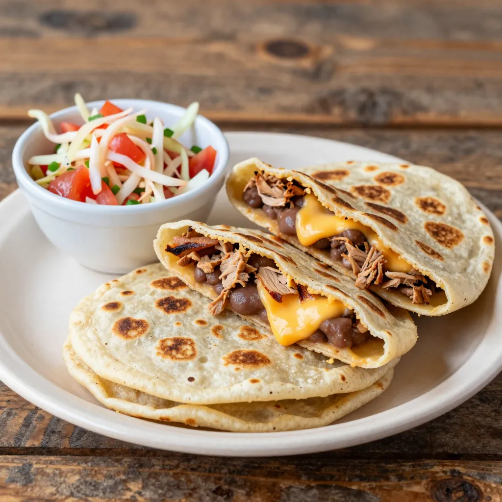 Nationalgericht El Salvador: Pupusas Revueltas (Rezept)
